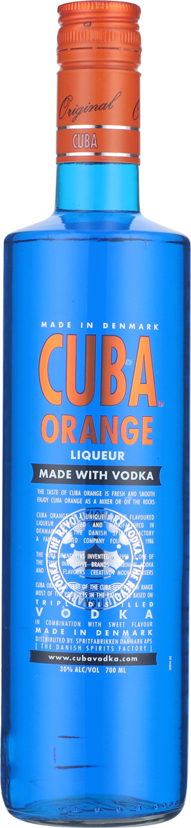 Cuba Orange Vodka 70 cl