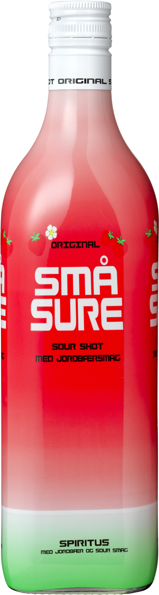 Små Sure Jordbær Shots
