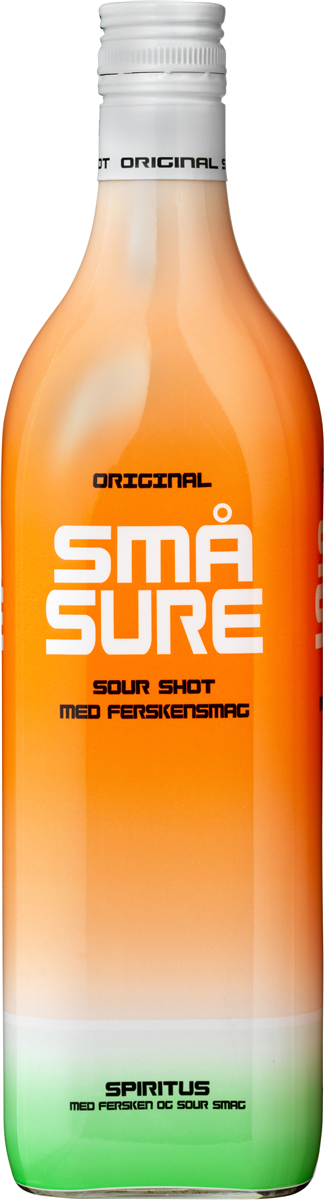 Små Sure fersken 16,4% 40 ml