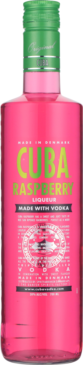 Cuba Raspberry Vodka 700 ml