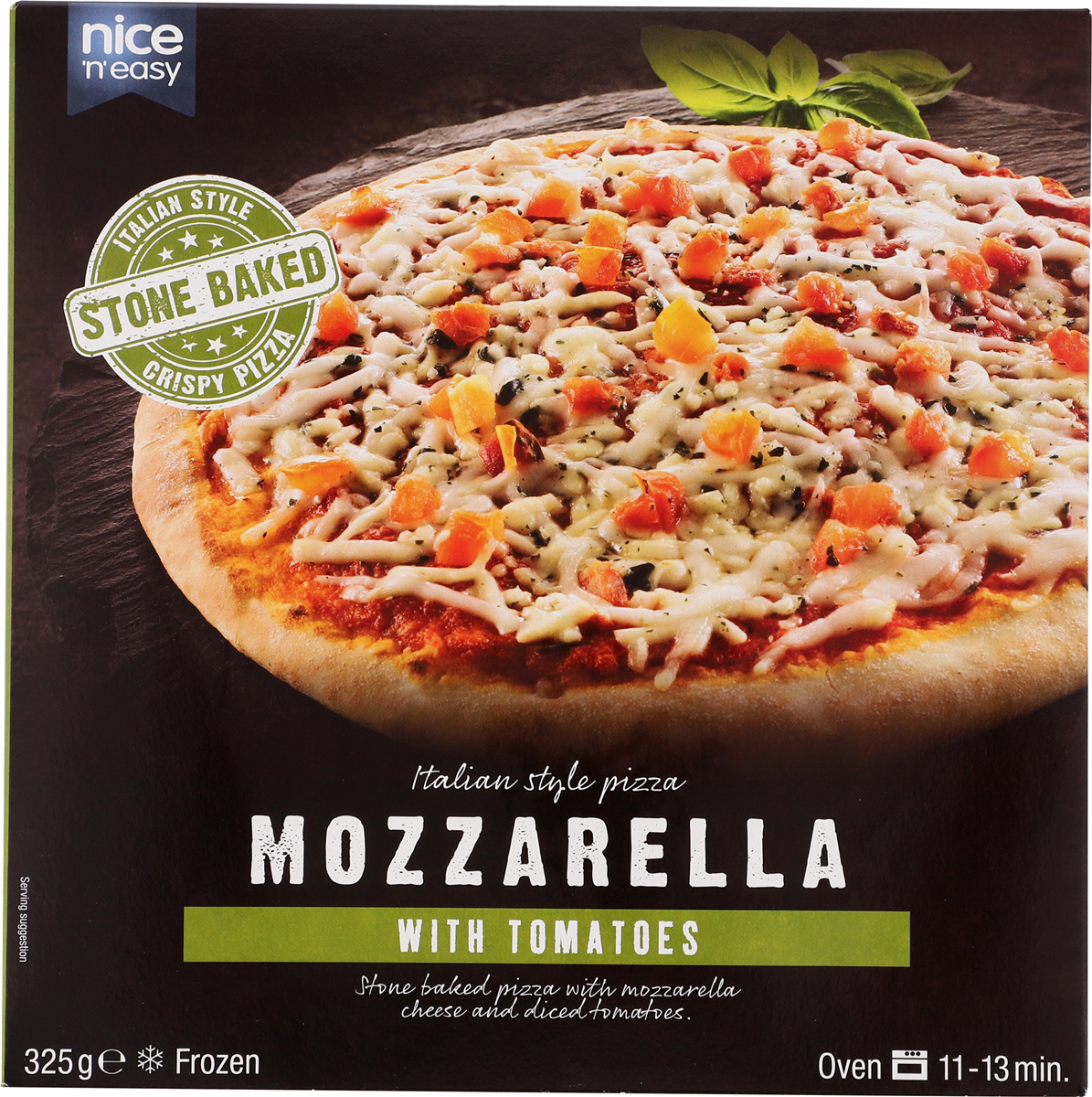 Stenovnspizza Mozzarella