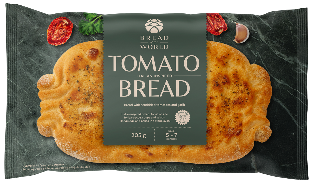 Tomato Bread with Garlic