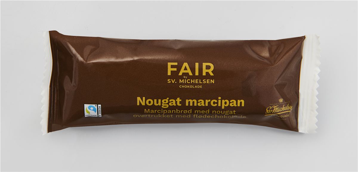 Fair marcipanbrød m/nougat 35 g