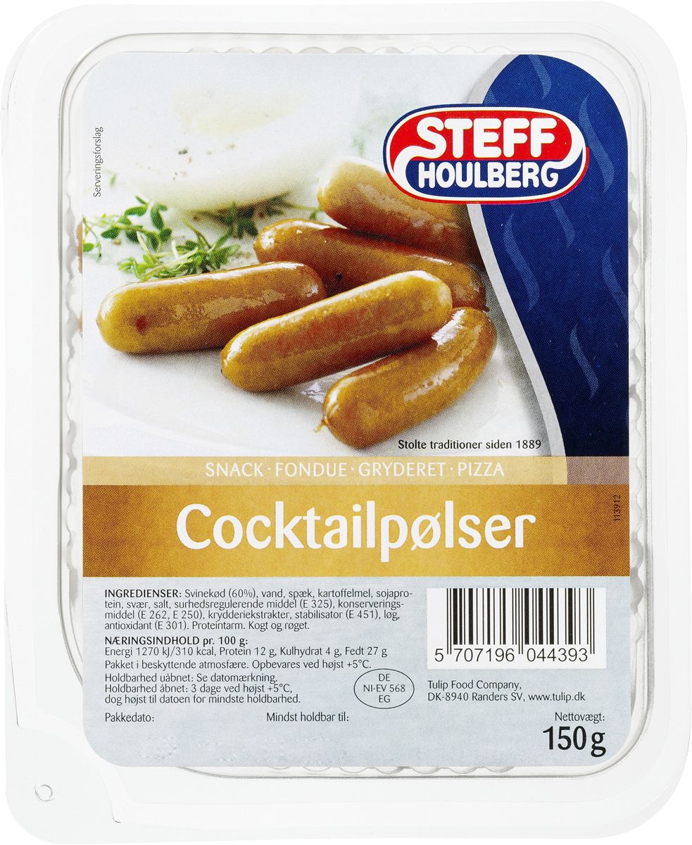 Steff cocktailpølser 400 g