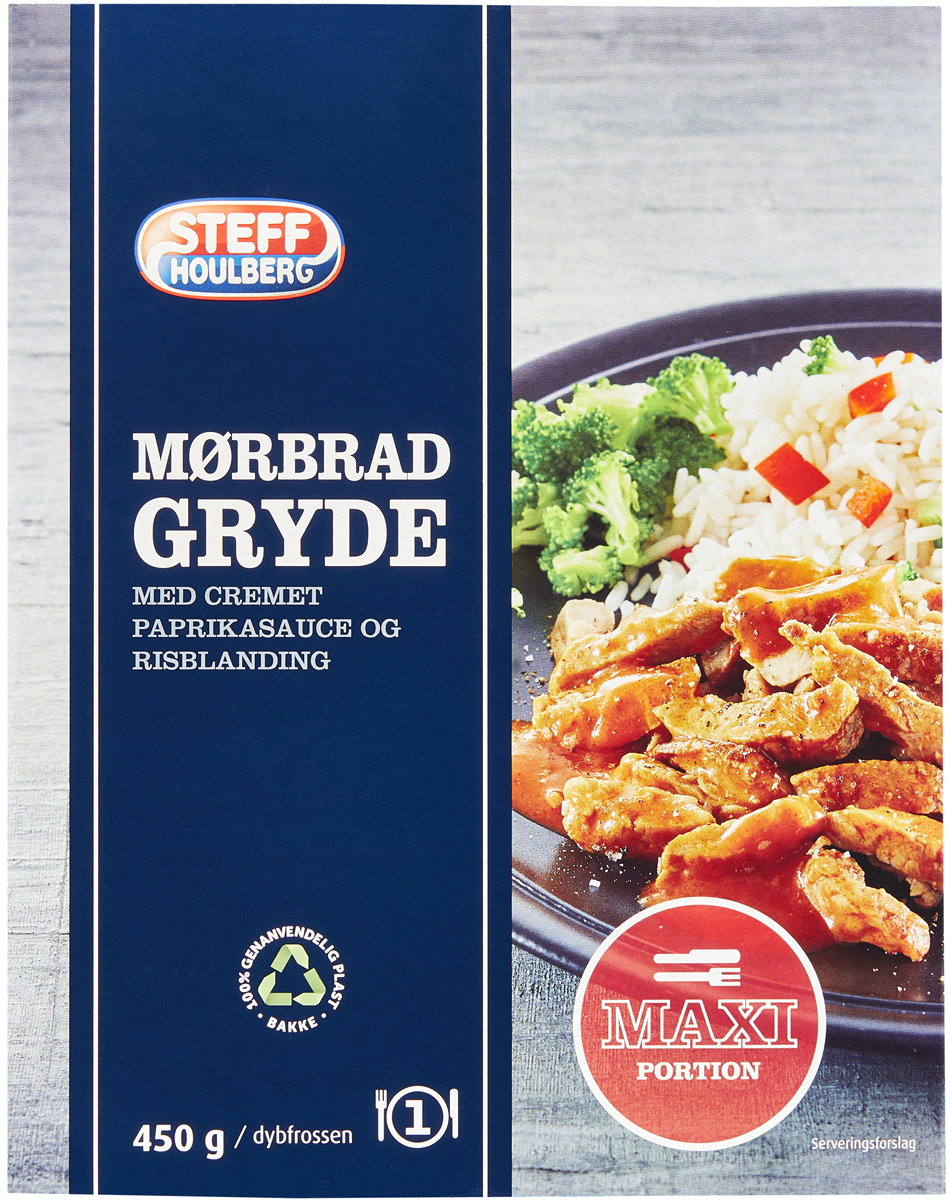 Steff Houlberg, Mørbradgryde m. cremet paprikasauce og ris