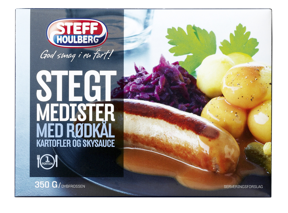 Medister med rødkål 350 g