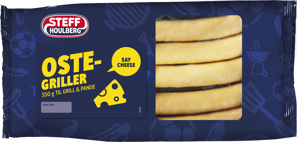 Grillpølser m. ost, Steff Houlberg