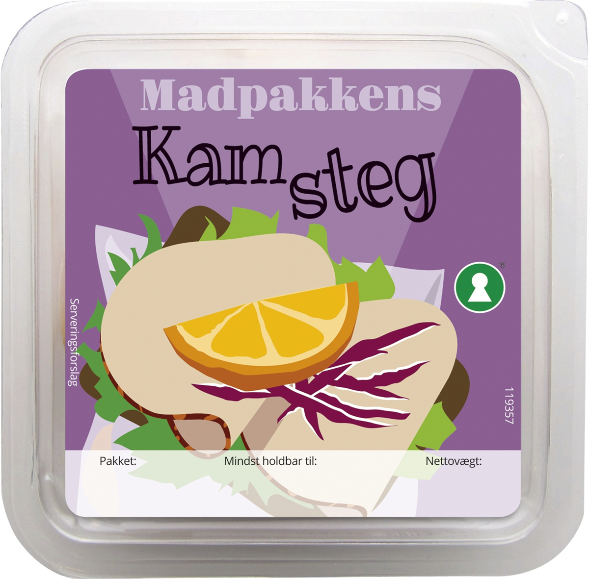 Madpakkens kamsteg 80 g