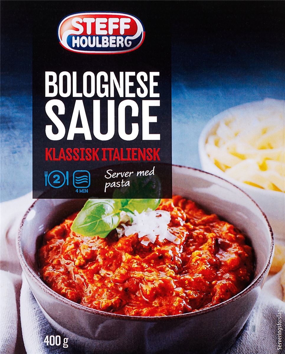 Steff bolognesesauce 400 g