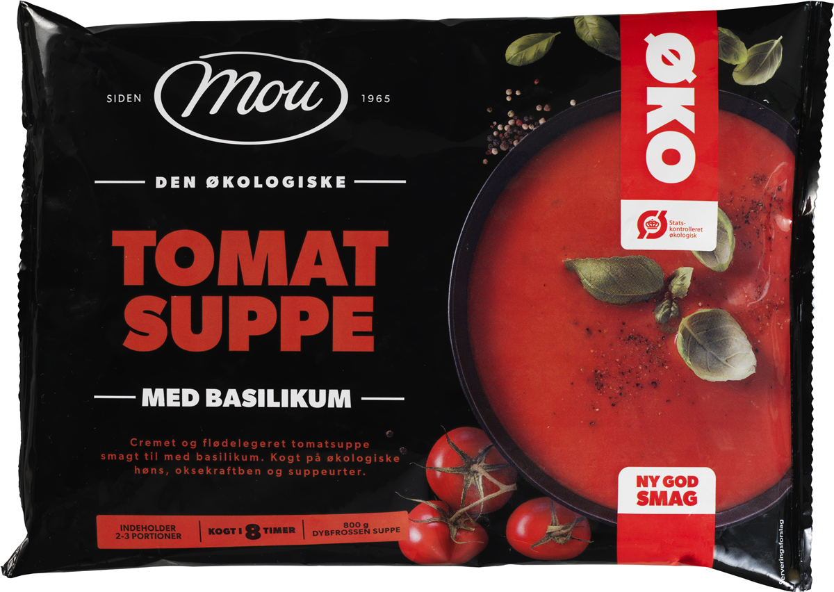 Mou Tomatsuppe Fløde Økologisk 800 g