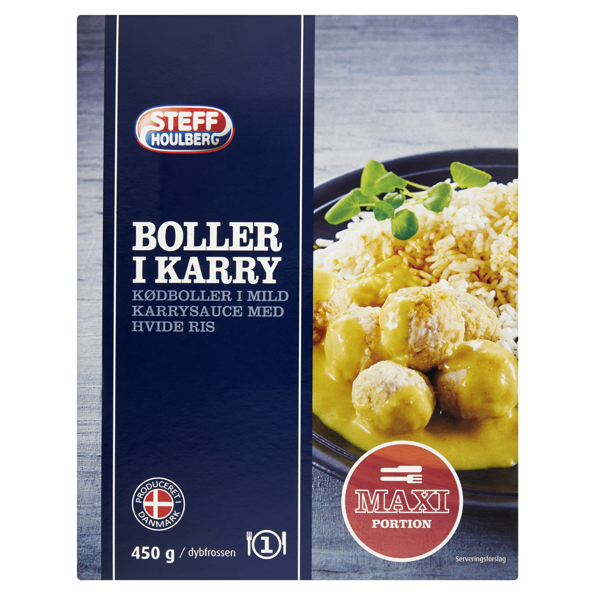 Steff-H Boller i Karry 450 g