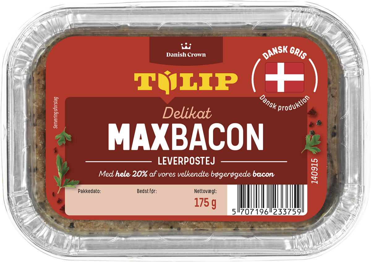 Pålækker Leverpostej MaxBacon