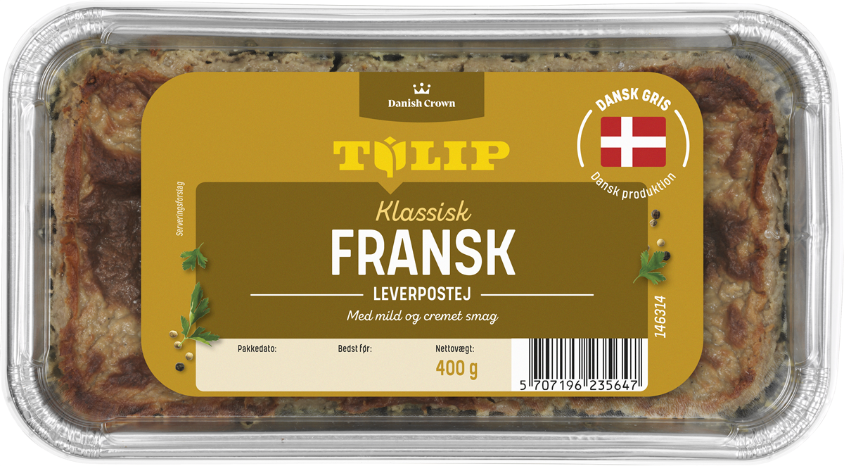 Tulip Leverpostej Fransk