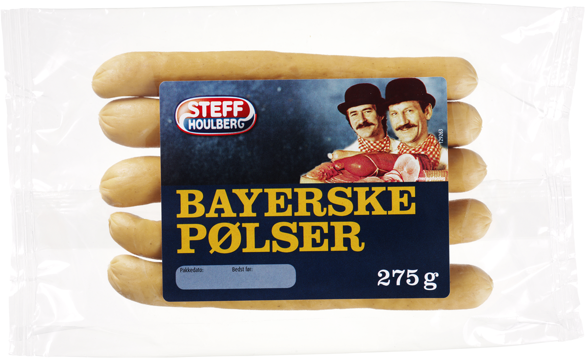 Steff Houlberg Steff-H bayerske pølser 275 g