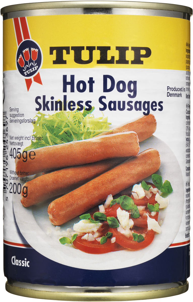 Tulip hot dog pølser 400 g