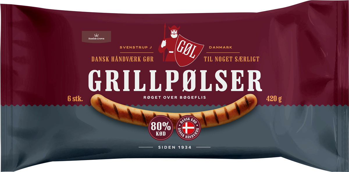 Gøl Grill Pandepølser 420 g