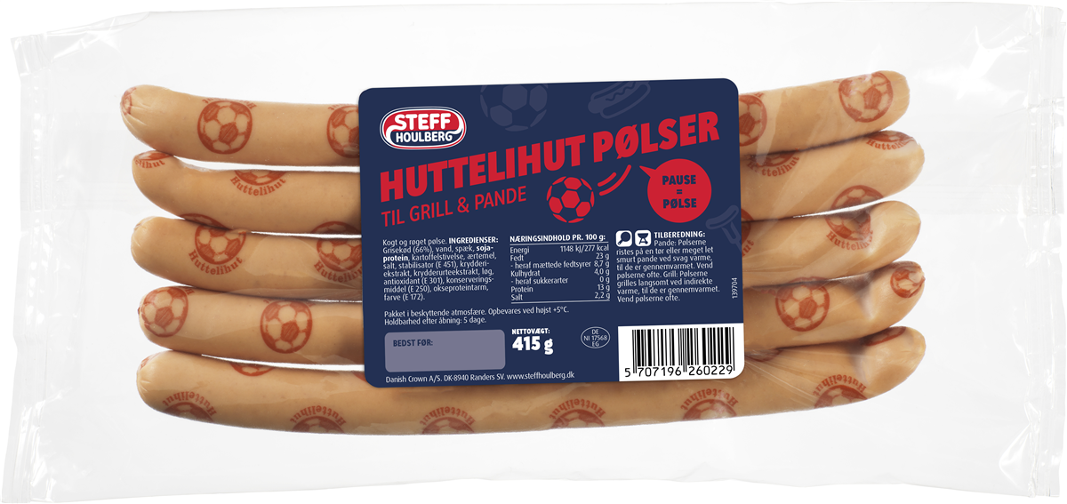 Steff Houlberg Steff-H Huttelihut pølser 415 g