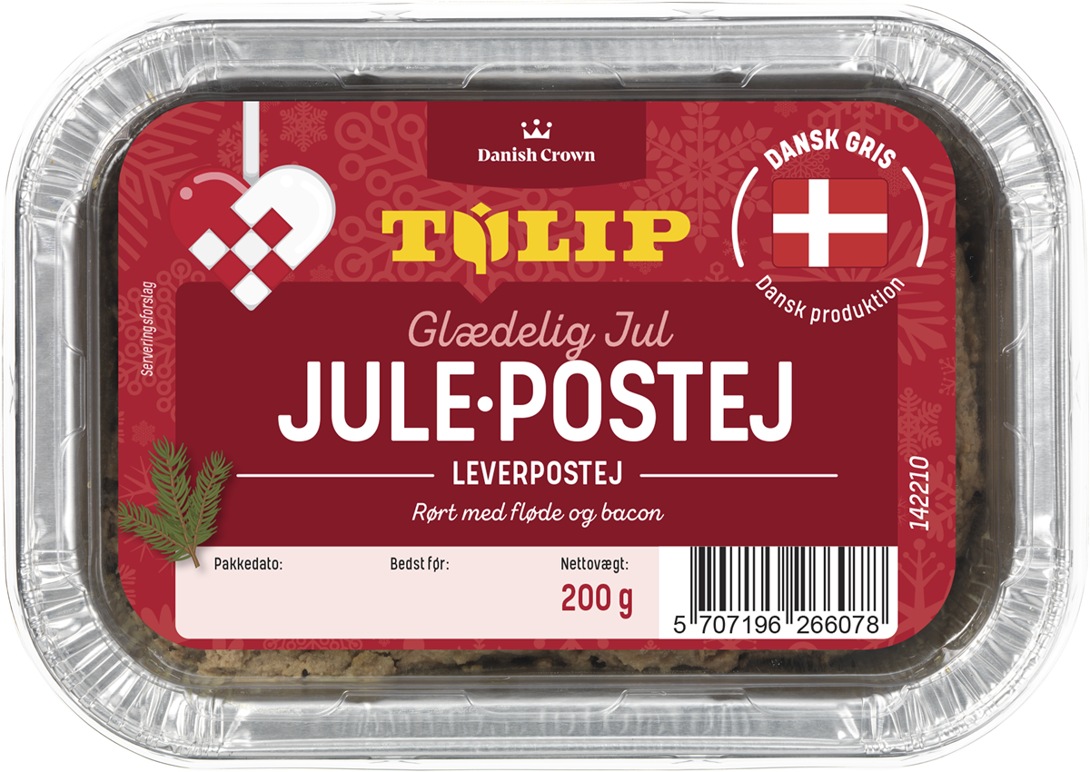 Pålækker julepostej 200 g