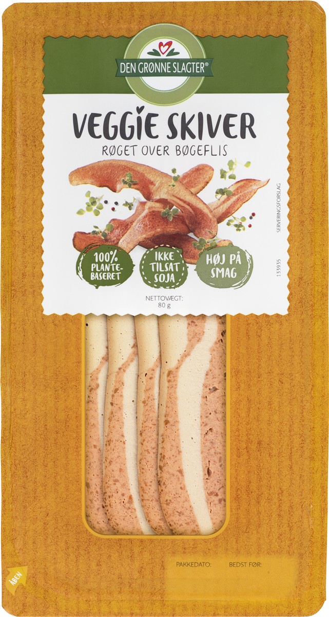 Dgs veggie skiver 80 g