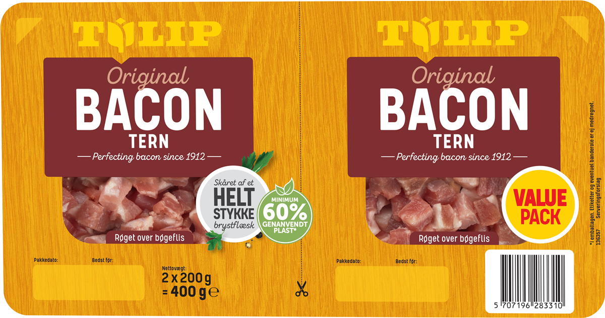Tulip Bacontern 2-Pak 400 g