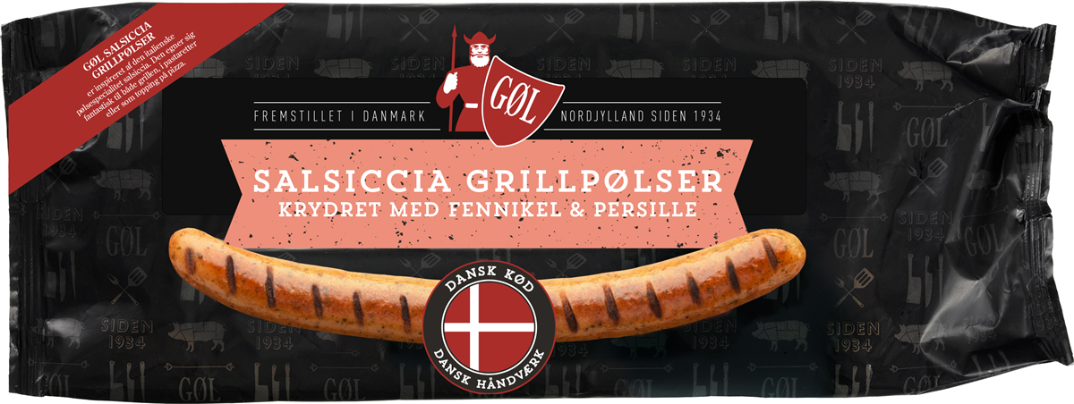 Gøl grillpølser salsiccia 440 g