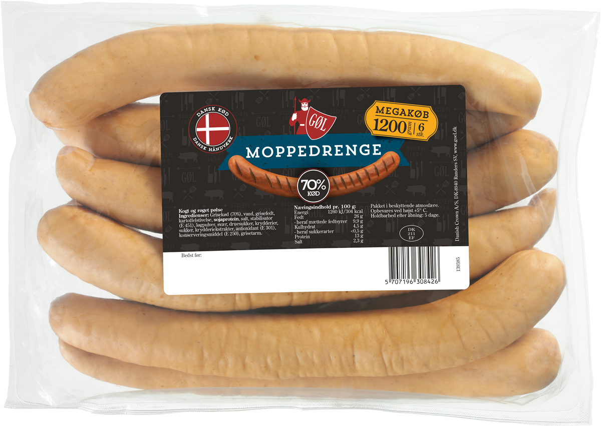 Gøl Moppedrenge megakøb 1200 g