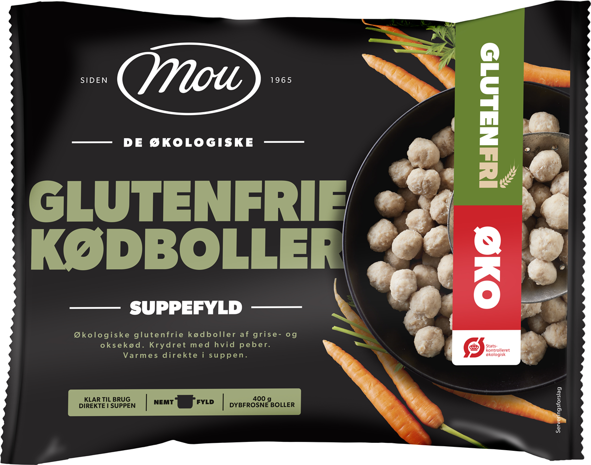 Mou Kødboller Glutenfri Øko 400 g