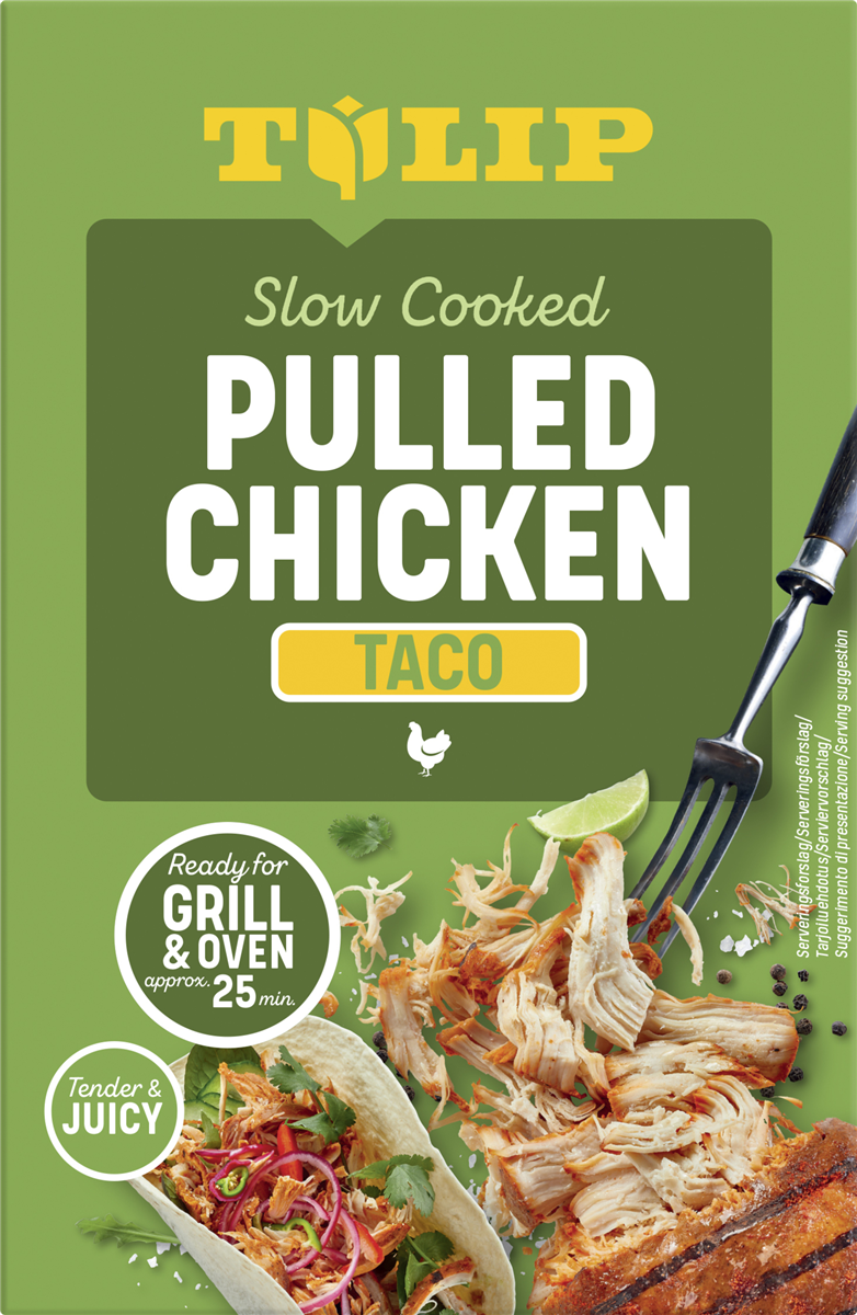Tulip Pulled Chicken Taco 500 g