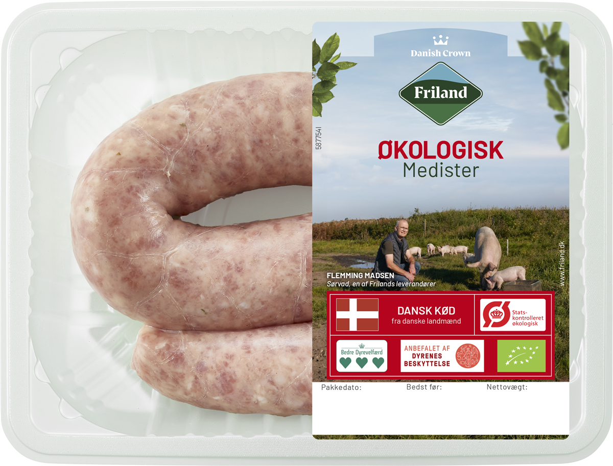 Medister økologisk 450 g
