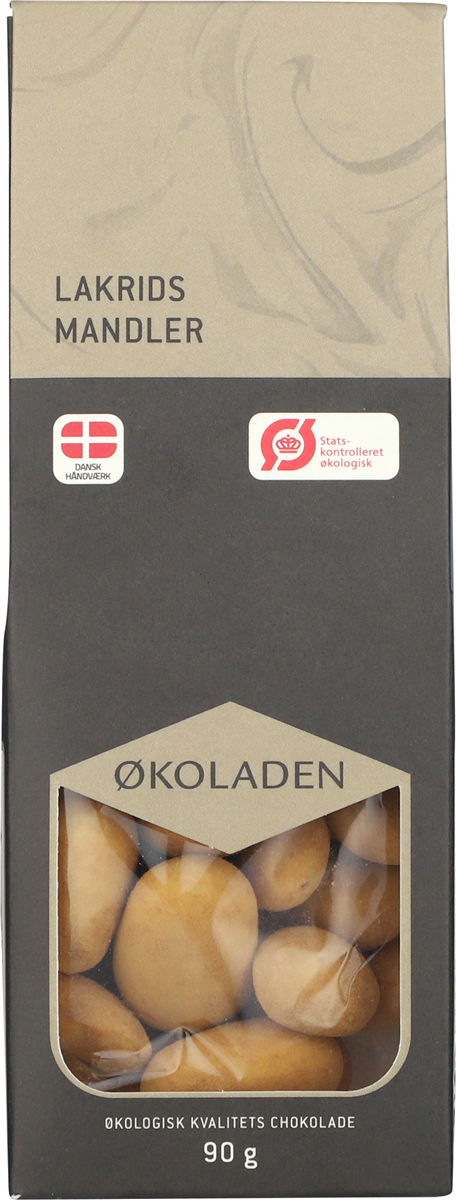 Lakrids mandler øko 90 g