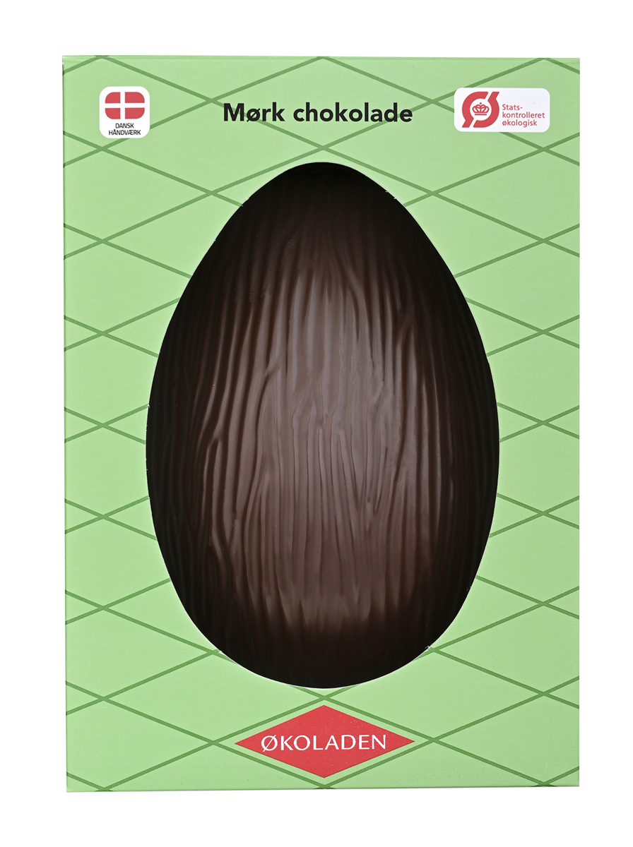 Påskeæg 70% mørk choko øko 130 g