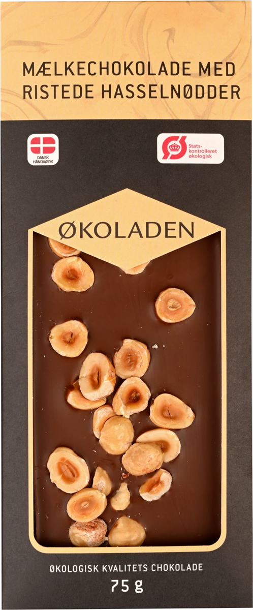 Chok O Blok lys/nødder øko 75 g