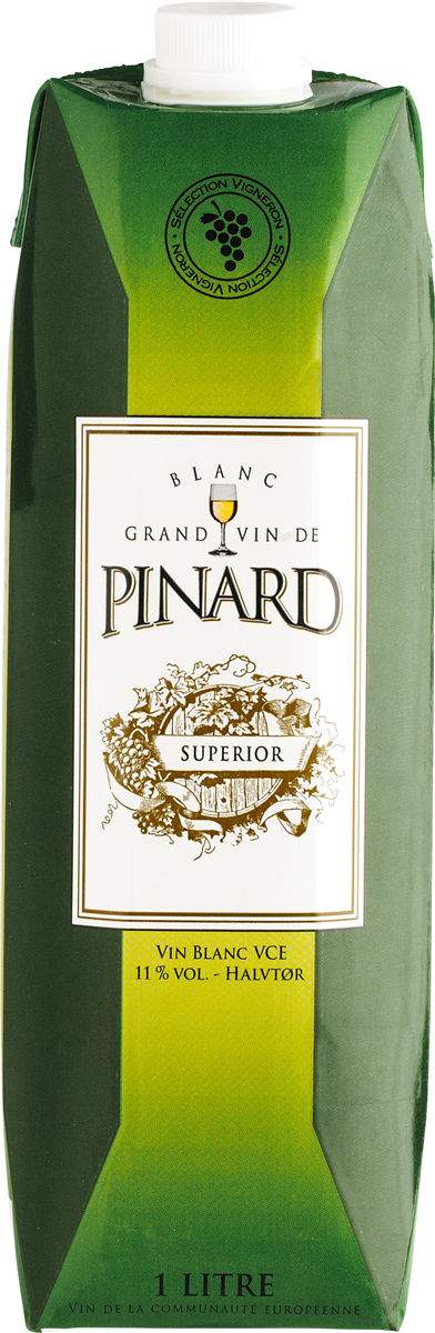 Pinard Fransk Hvid Prisma 100 cl