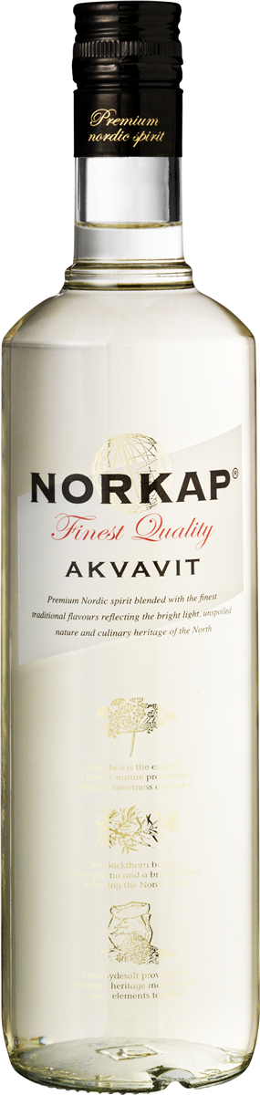 Norkap akvavit 37,5% 700 ml