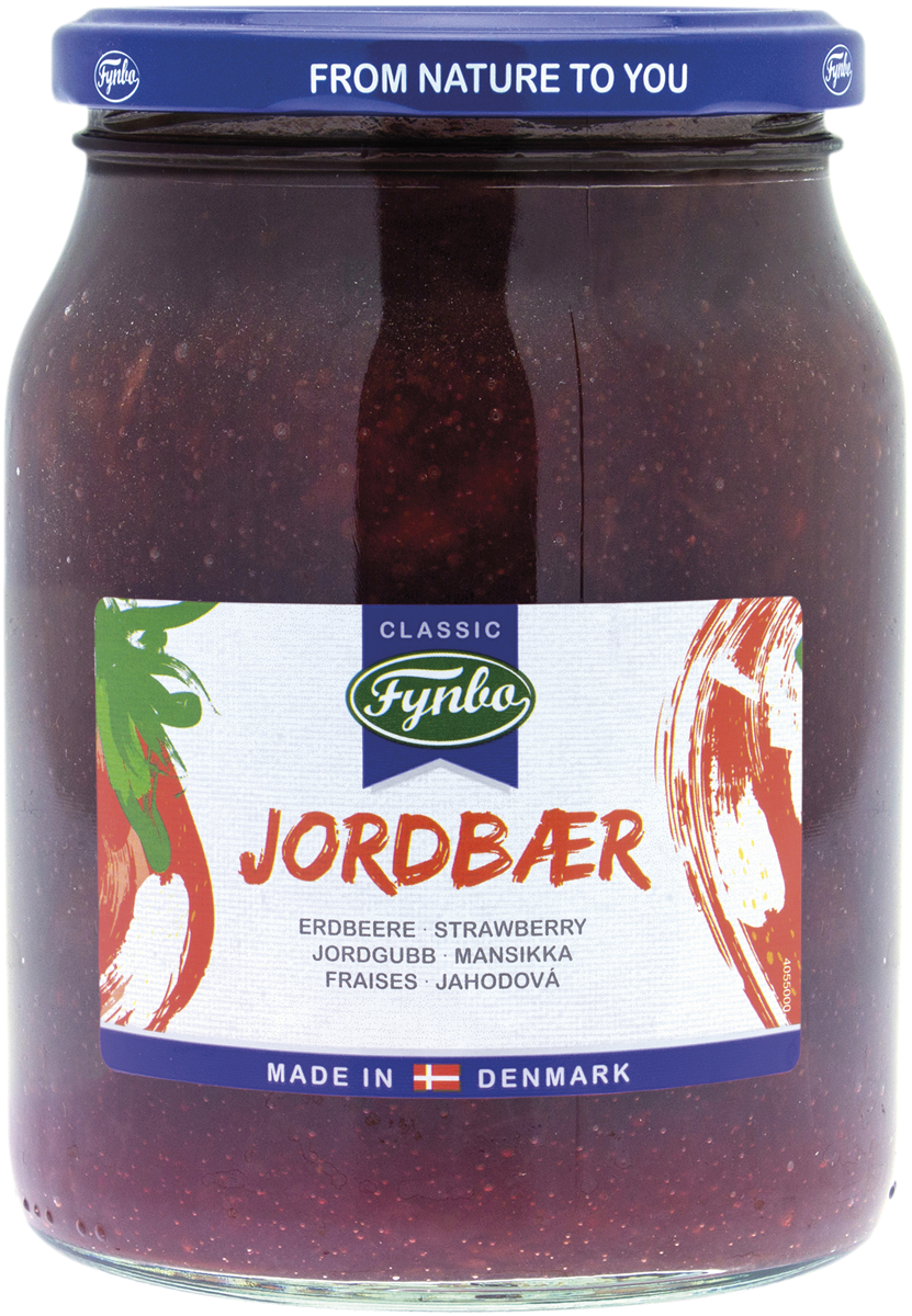 Fynbo jordbærmarmelade 400 g