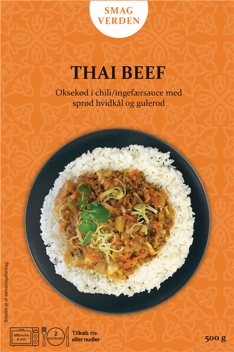 Thai Okse med Kål