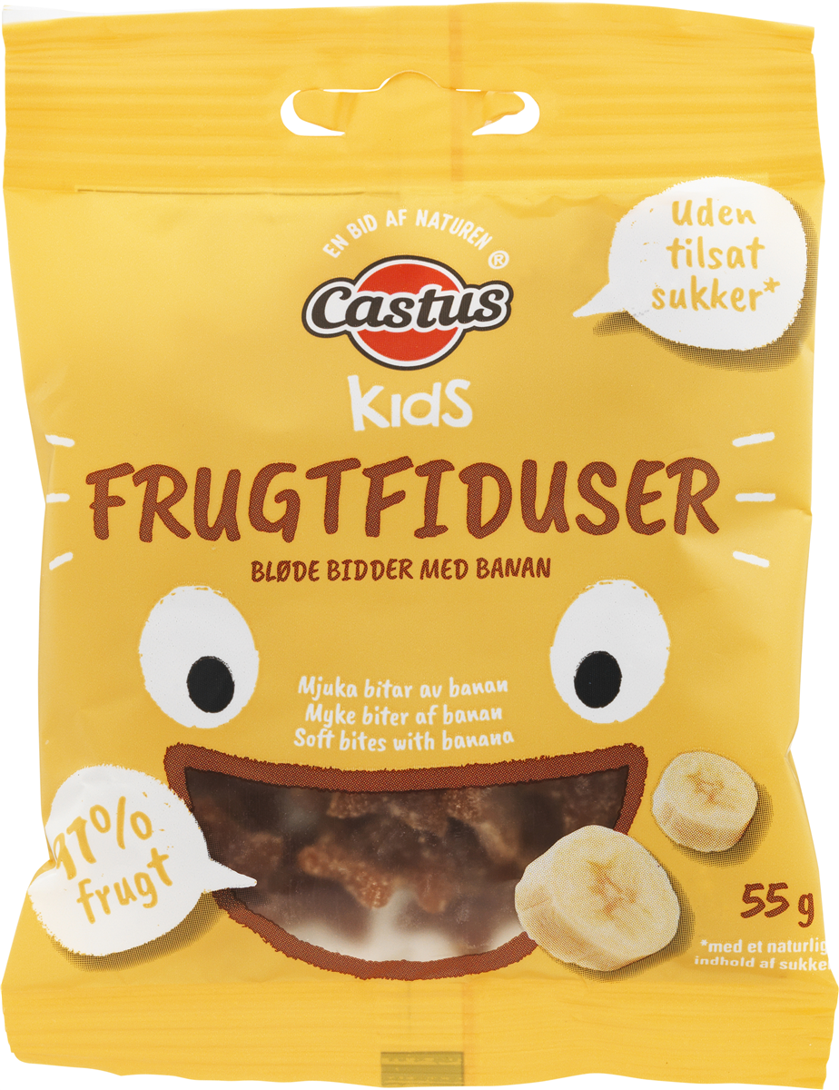 Castus Frugtsnacks banan