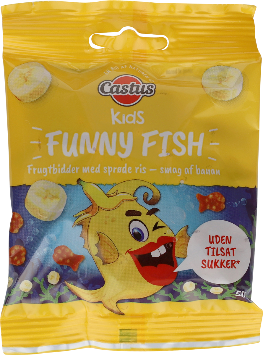 Castus Funny Fish banan 50 g