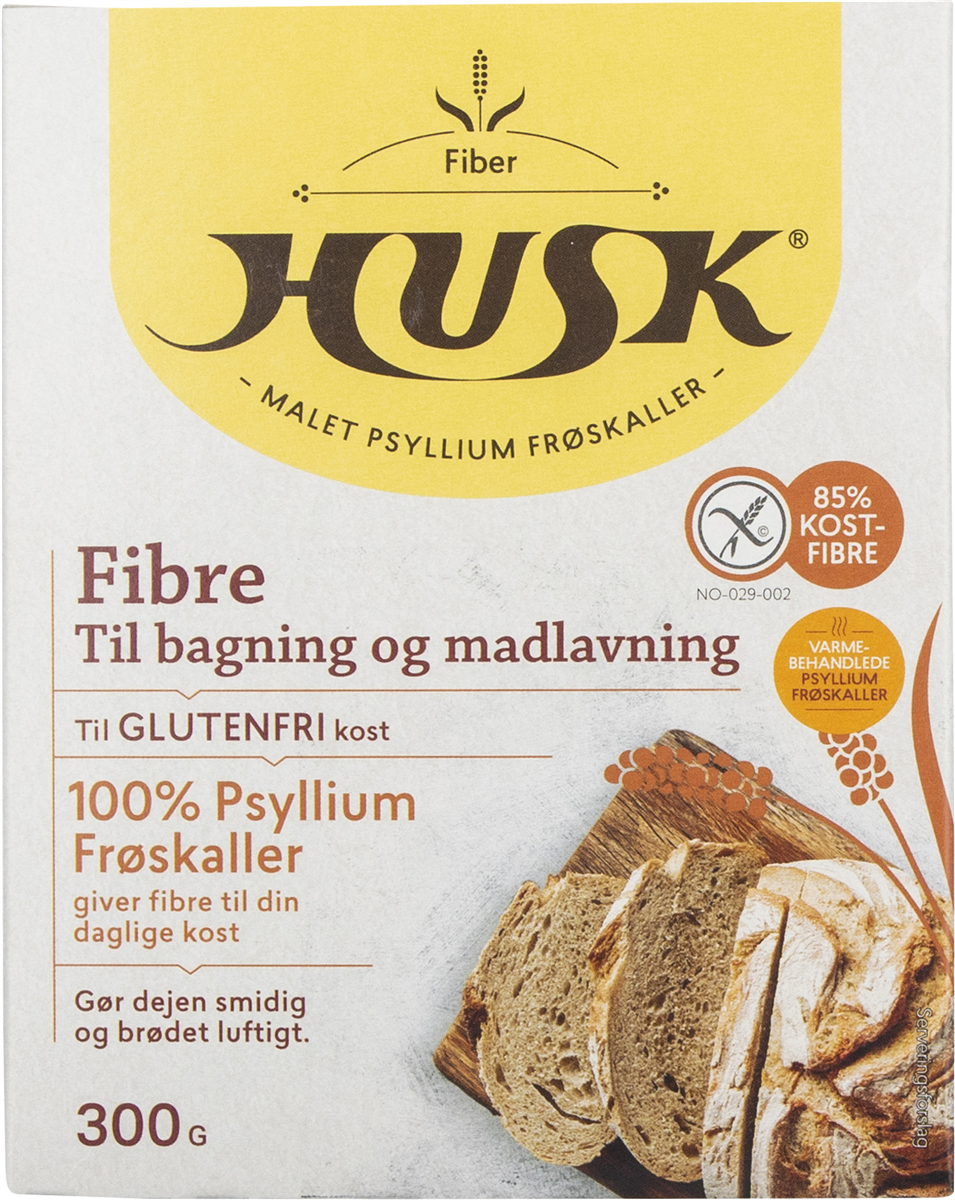 Husk Fiber glutenfri