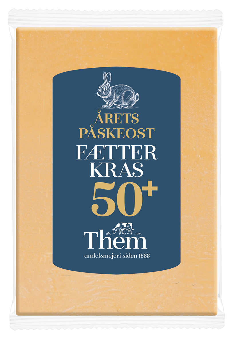 Årets påskeost 50+ ca 620 g