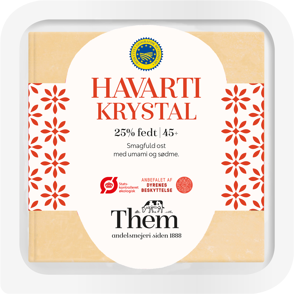 Havarti Krystal Skiver Øko
