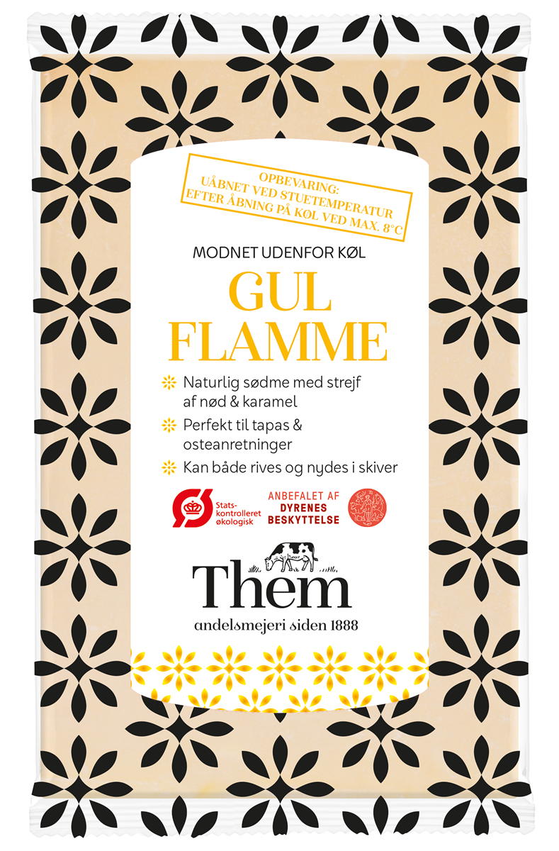 Them Gul Flamme øko ca 200 g