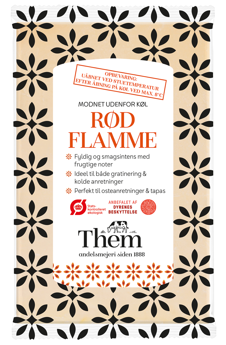 Them Rød Flamme øko ca 200 g