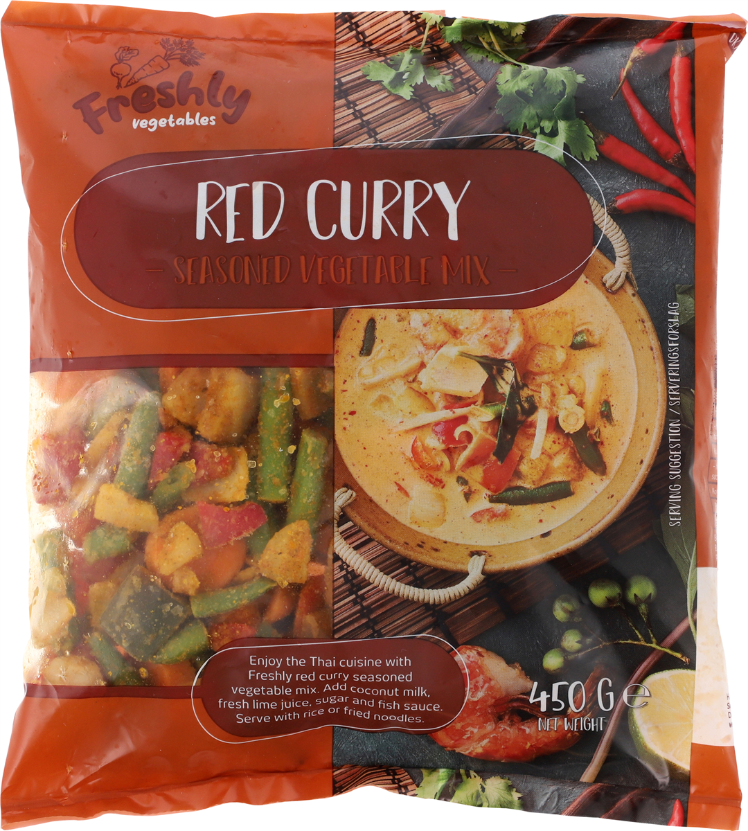 Grøntsagsmix Red Curry