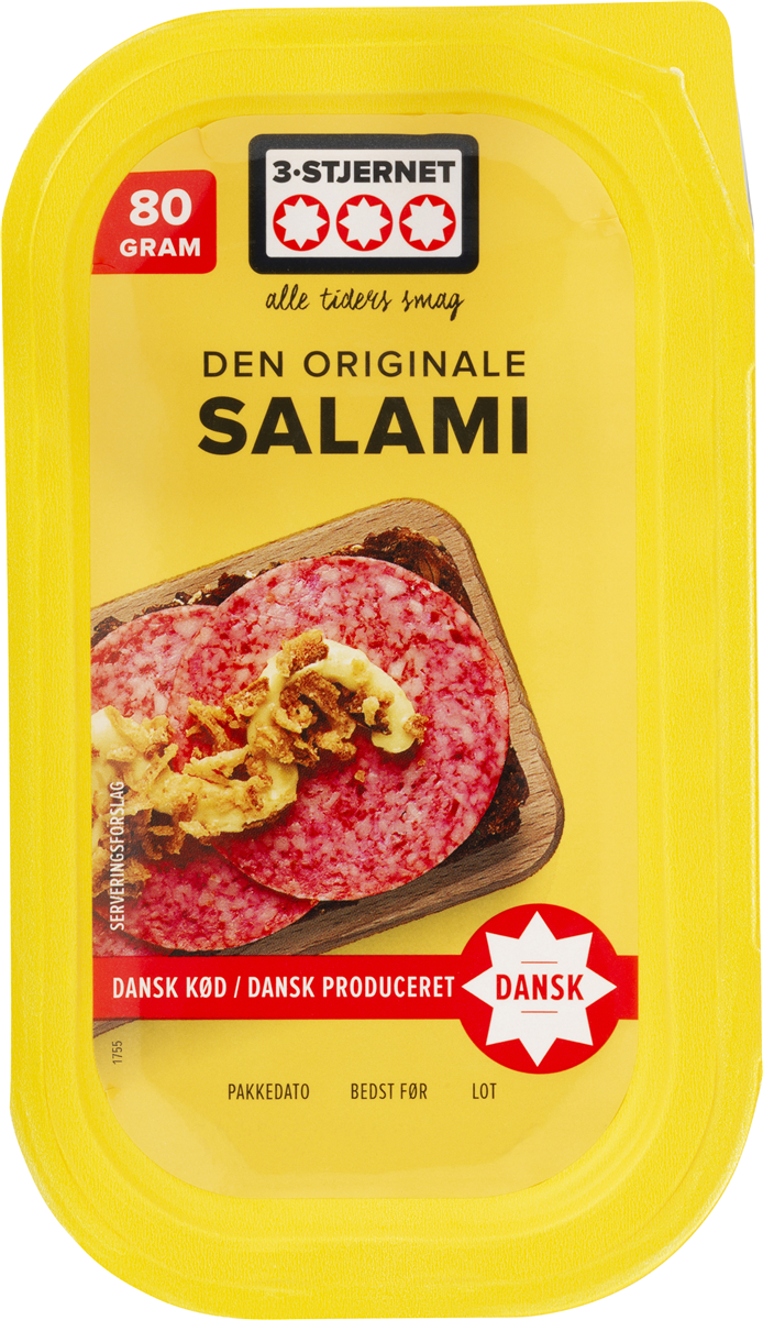 3-Stjernet 3-Stj salami 100 g