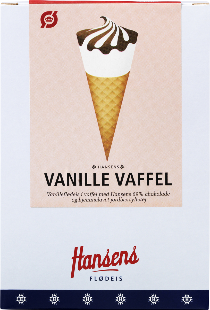 Hansens Vanille Vaffel Øko