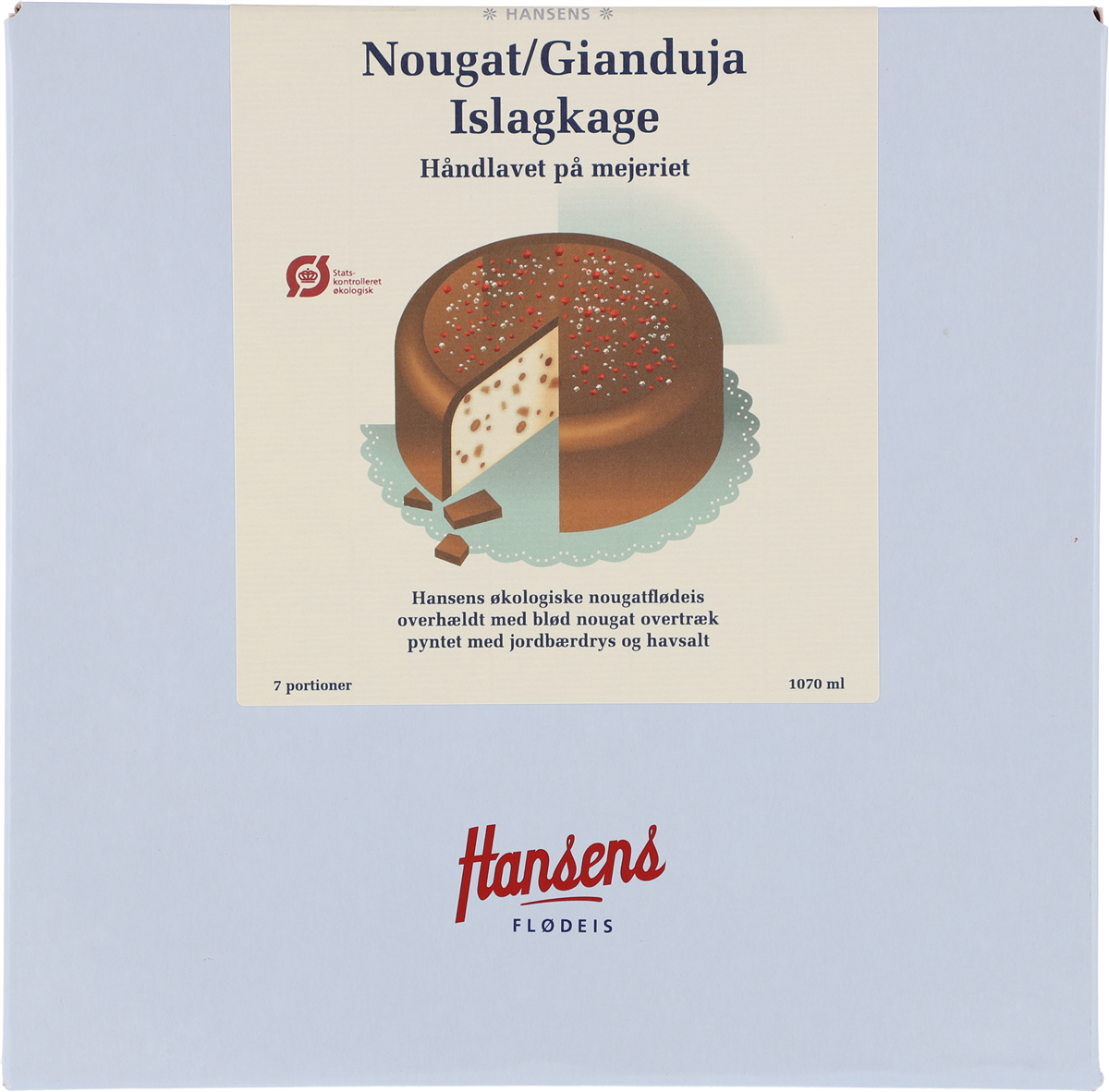 Islagkage Nougat/Gia Øko