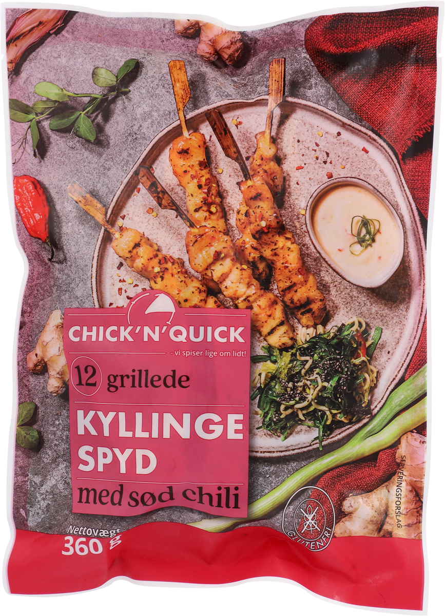 Sweet chili kyllingespyd 360 g