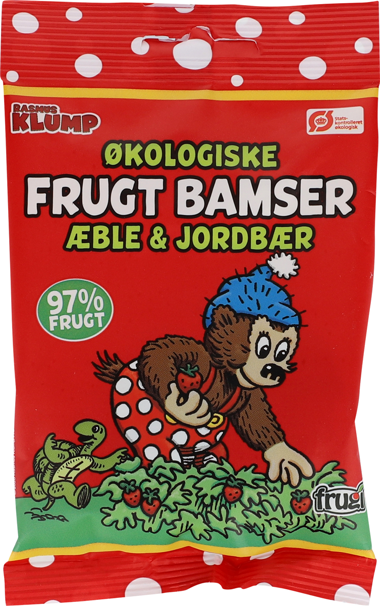 RK Frugtstæng Æble/Jordbær Økologisk