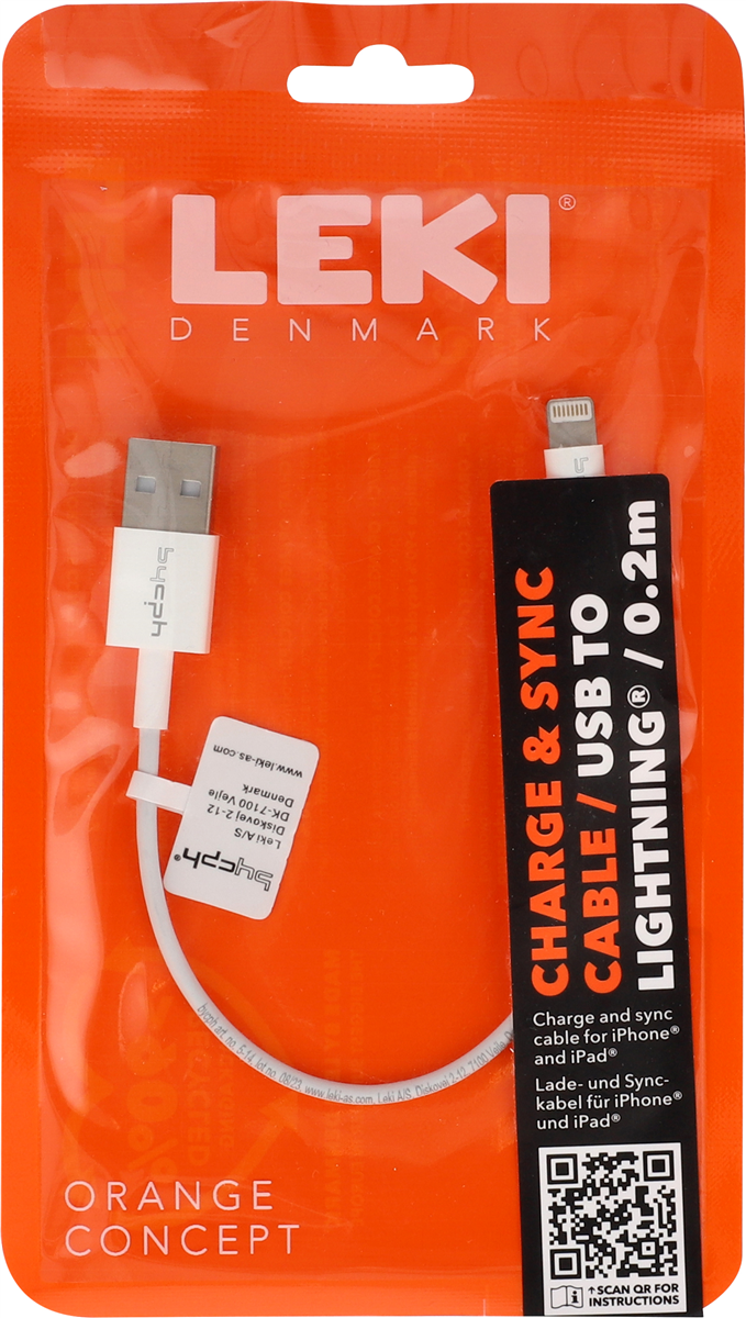 USB light lade-dataka 0,2 m 1 stk.